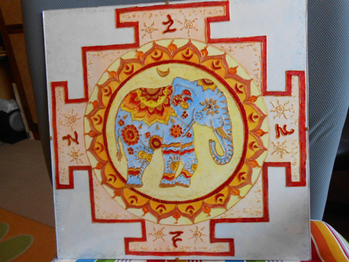 Sloní mandala — foto 1