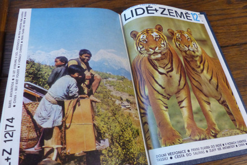 Lidé a země ...svázaný časopis ročník 1974