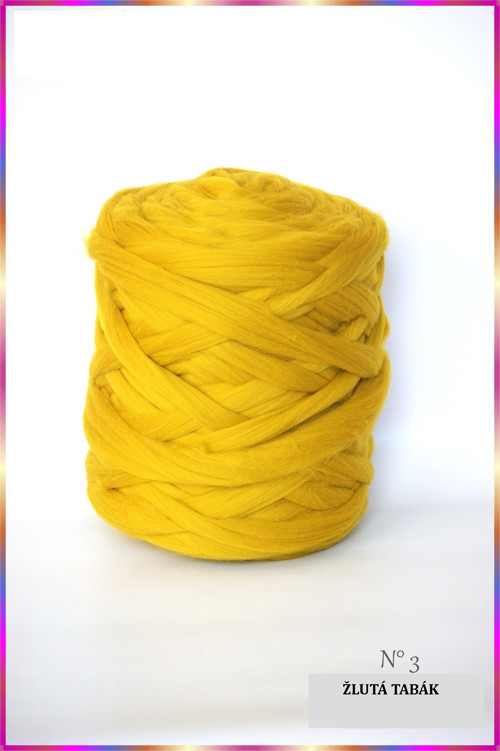XXL mega ovčí merino vlna