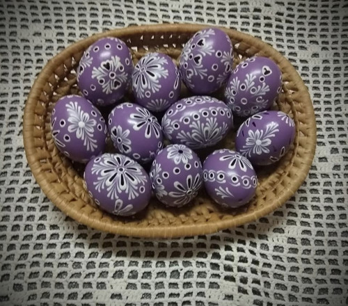Kraslice madeirová fialová