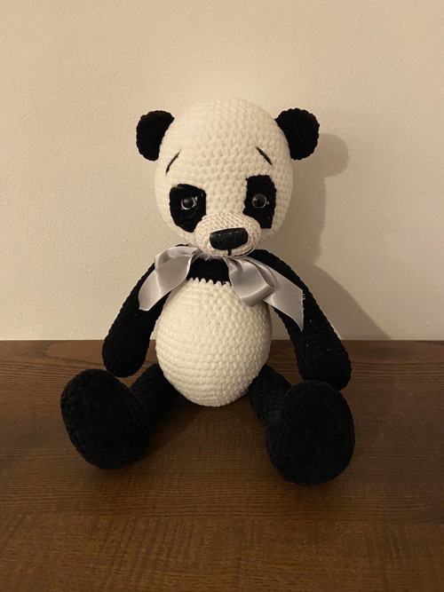 Háčkovaná Panda