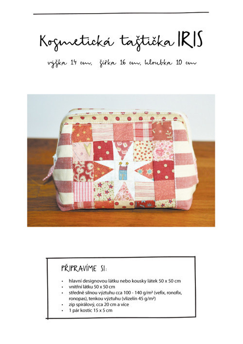 Taštička IRIS - pdf návod — foto 1