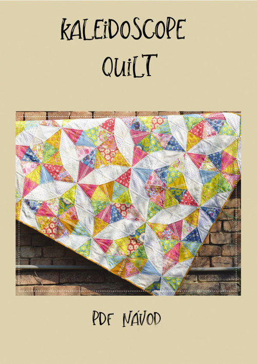 Kaleidoscope quilt - pdf návod