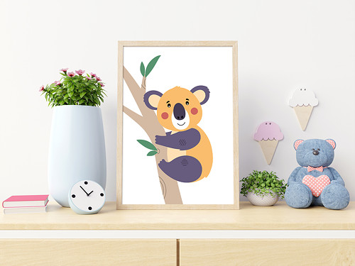 KOALA ze série 10-ti zvířátek - Tisk i PDF