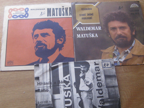 SP desky, Waldemar Matuška, hity 70.let
