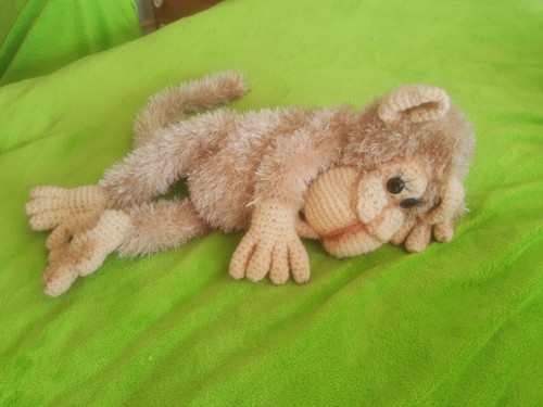 Háčkovaná opička — foto 1