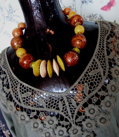 Náhrdelník boho look — foto 1