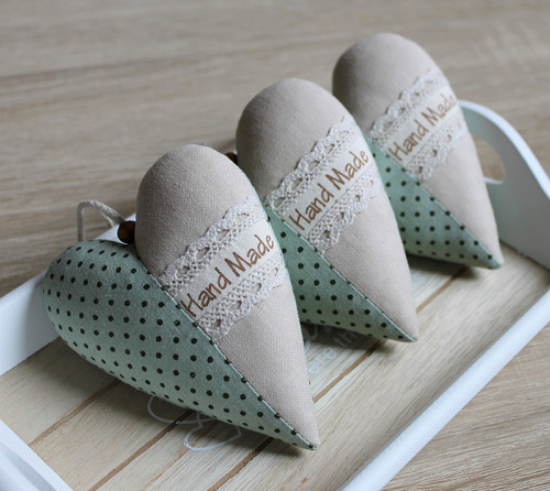 SRDÍČKO handmade/zelená — foto 1
