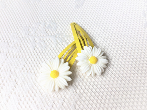 Pin Up sponky do vlasov (margarétky)