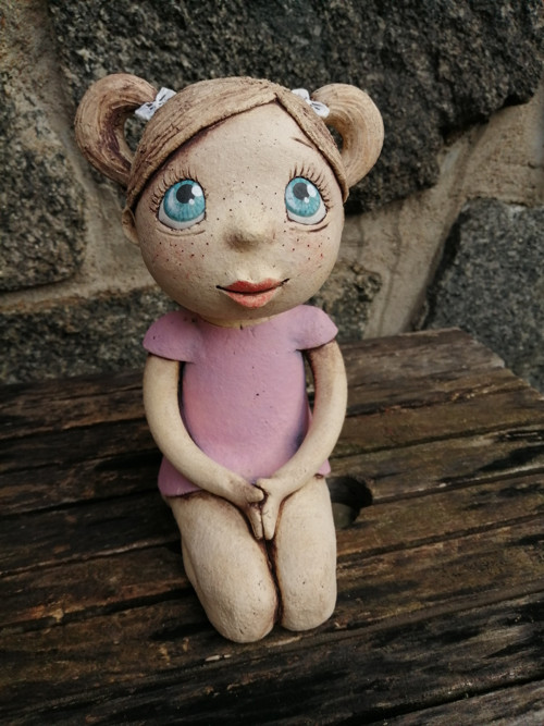 Holčička s culíčky (na přání ) — foto 1