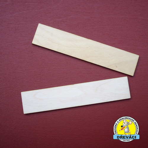 Obdélník 12 x 2,5 cm KV0289
