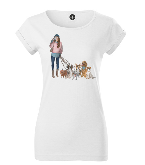 Tričko MIAMI GIRL & DOGS
