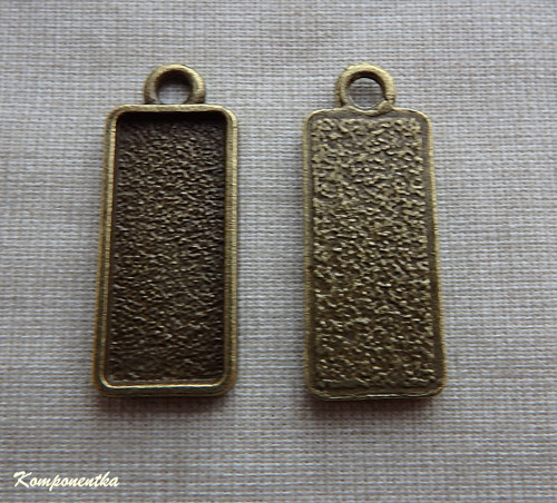Lůžko obdélník 10x25mm 1kus