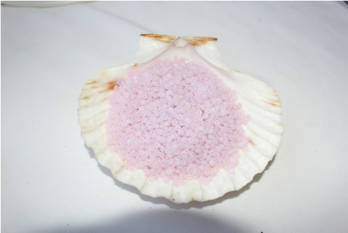 Skleněné korálky - světle růžová - 100 g
