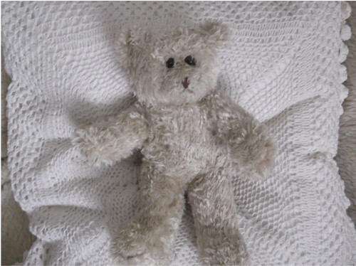 Medvídek ze sbírky,béžový 23 cm