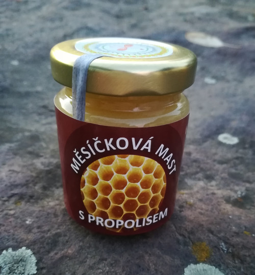 Měsíčková mast s propolisem - 60ml — foto 1