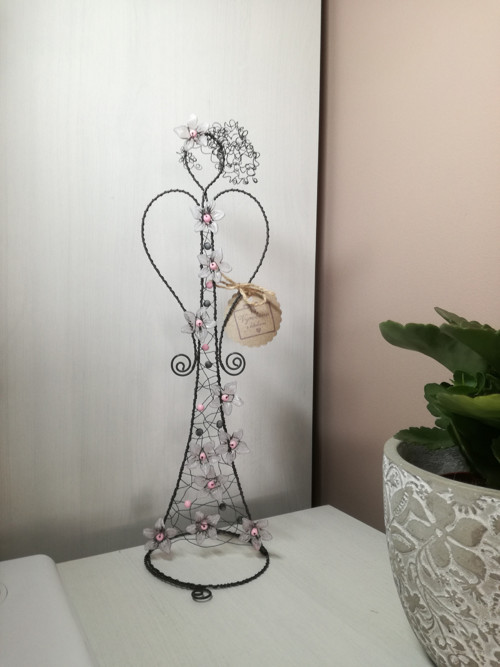 Anděl drátovaný 34 cm — foto 1