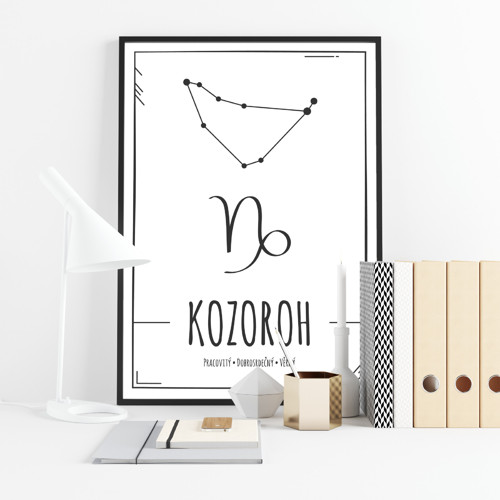 Znamení zvěrokruhu - KOZOROH (Tisk i PDF)