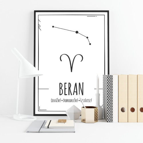 Znamení zvěrokruhu - BERAN (Tisk i PDF)