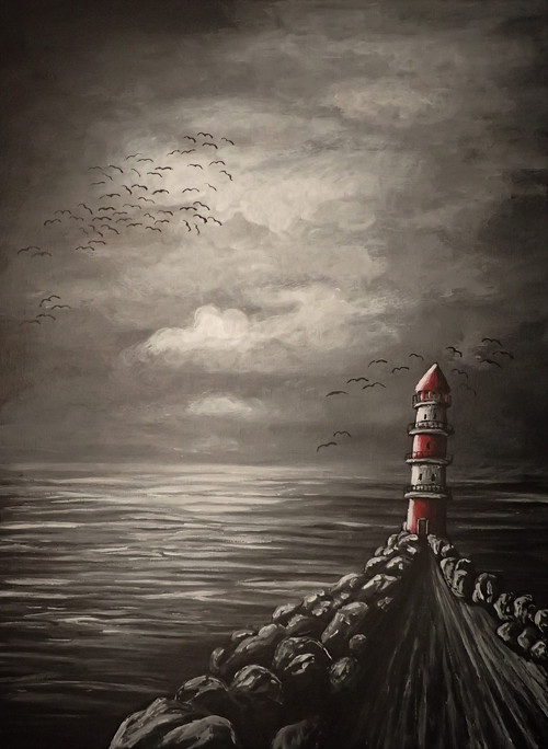 Maják, 30x40