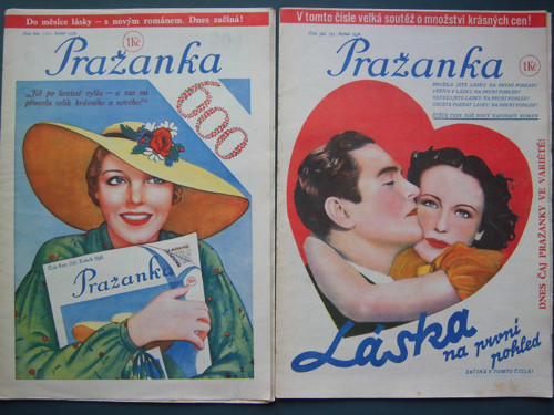 Pražanka (2x prvorepublikový časopis) — foto 1