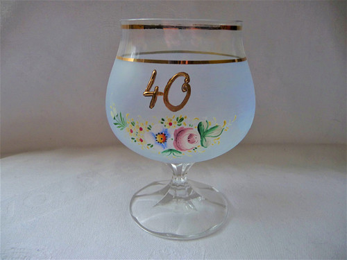 Jubilejní sklenička 40 — foto 1