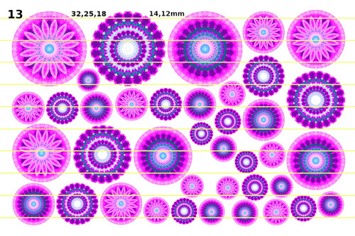 Č.13 - 12, 14, 18, 25, 32mm