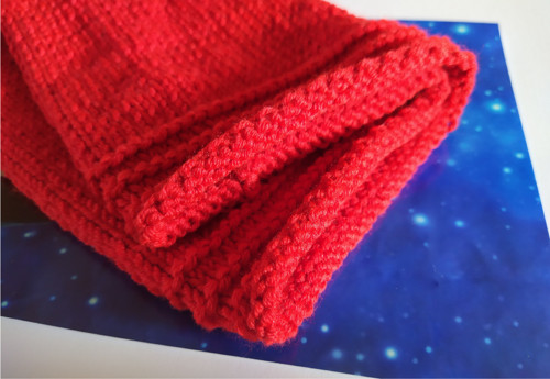 Dámská čapka ČERVENÁ 50% merino