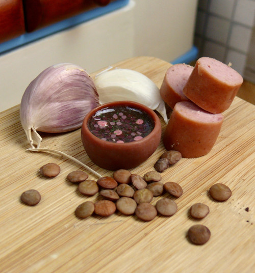Čočková polévka