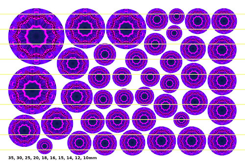 Č.32 - 10, 12, 14, 15, 16, 18, 20, 25, 30, 35mm
