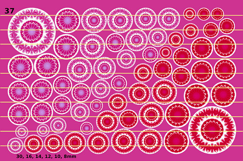 Č.37 - 8, 10, 12, 14, 16, 30mm