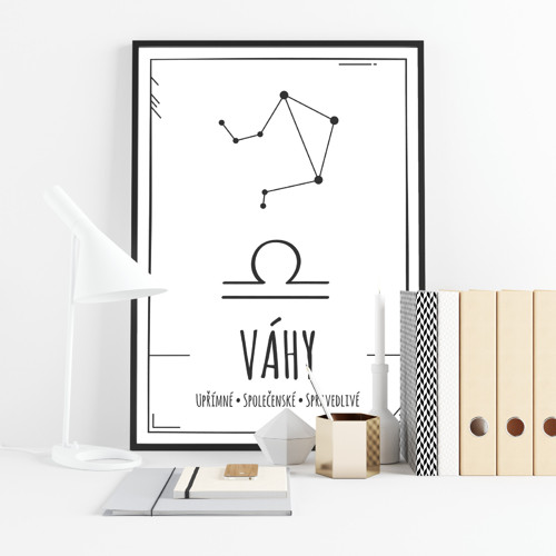 Znamení zvěrokruhu - VÁHY (Tisk i PDF)