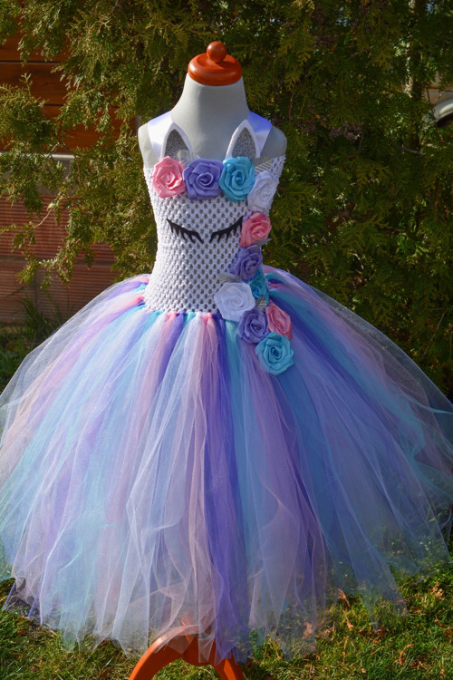 Unicorn tutu šaty II