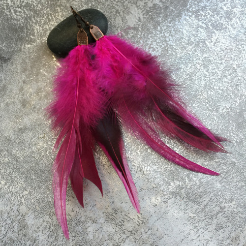 Fuchsiová pírka — foto 1