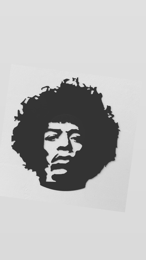 Vinyl art ručně vyřezáno Henrix