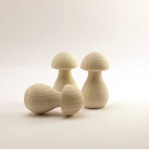 Dřevěné Figurky Houba 40mm Extra GAMEWA (2ks)