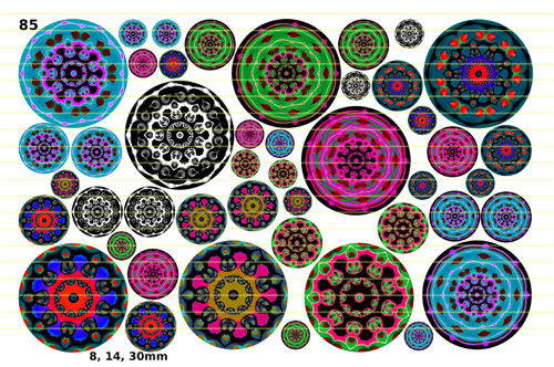 Č.85 - 8, 14, 30mm