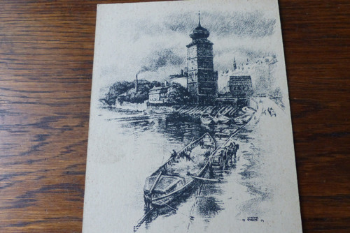Novoměstská vodárna... pohlednice, Viktor Stretti — foto 1