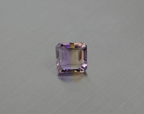 AMETRINE 9 mm čtverec přírodní broušený