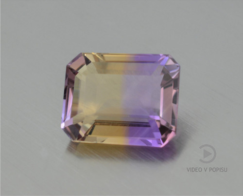 AMETRINE 14 x 11 mm obdélník přírodní broušený