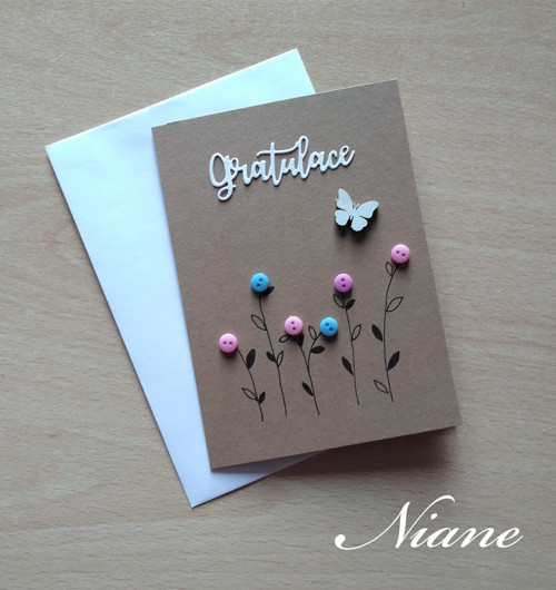 Knoflíkové přání - louka — foto 1
