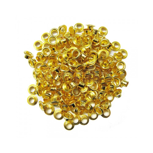 Průchodky - Eyelets Gold ⌀9mm 50ks