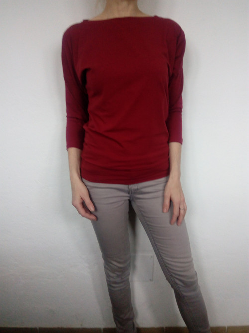 Kimonové vel. XS-XXL,vínové