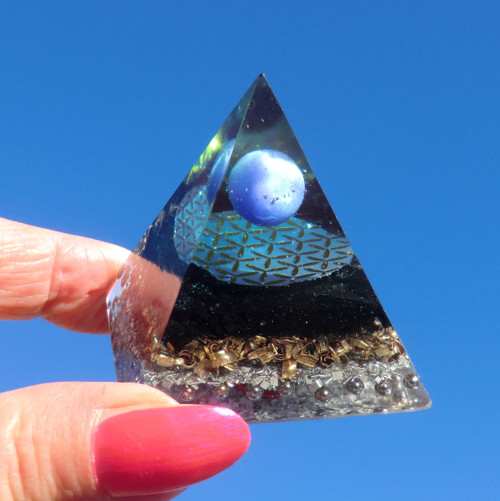 Pyramid A5* Modrá planeta se Šungitem čistící — foto 1