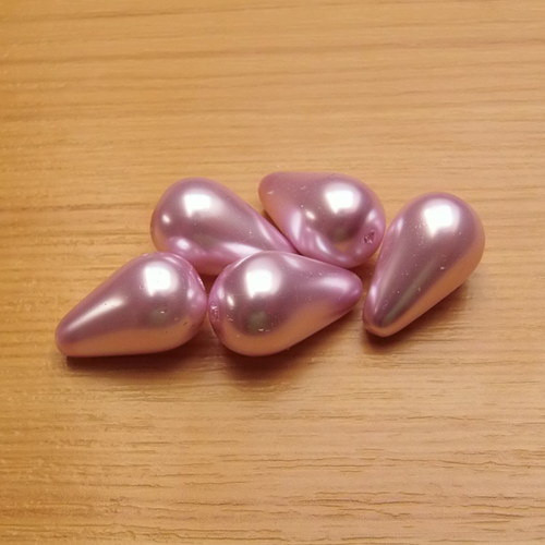 Voskované kapky - 10 x 17 mm