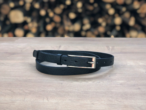 Dámský kožený opasek 1,5cm