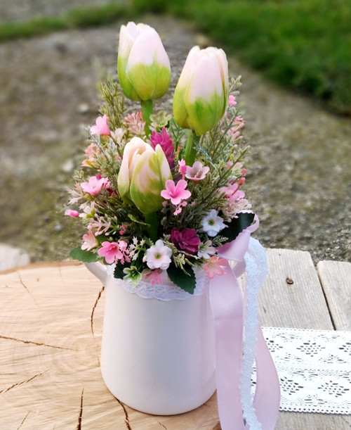 Džbánek s tulipány — foto 1