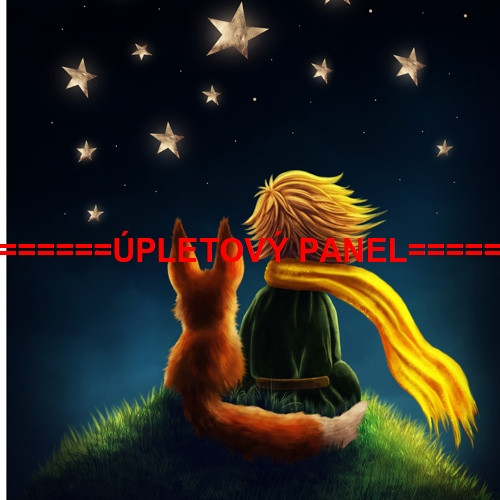 Úpletový panel Malý princ 38x39 cm skladem