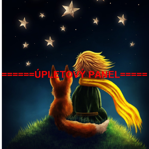 Úpletový panel Malý princ 24x24 cm