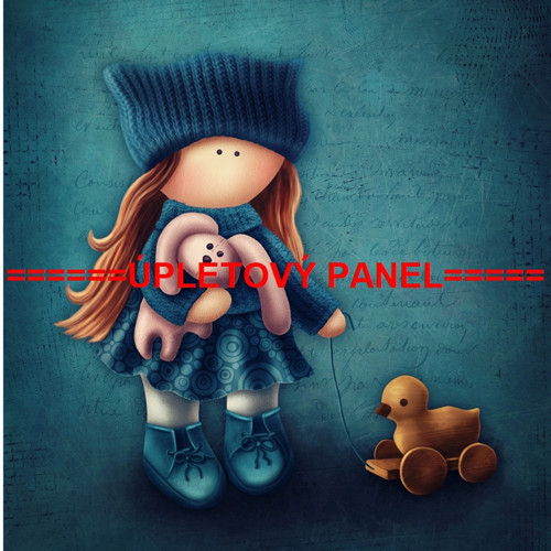 Dětský úpletový panel 37x39 cm